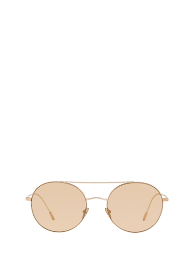 Shop Giorgio Armani Ar6050 Bronze Sunglasses