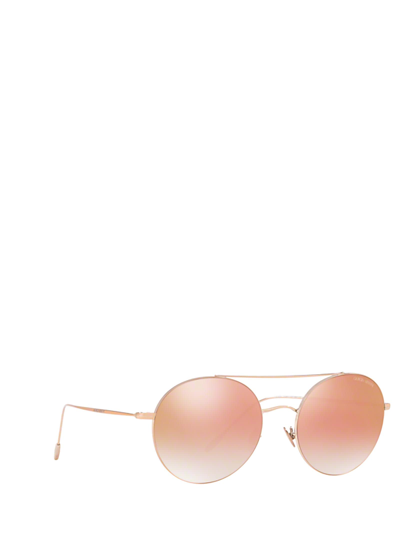 Shop Giorgio Armani Ar6050 Bronze Sunglasses