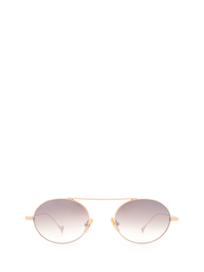 Shop Eyepetizer S.eularia Rose Gold Sunglasses