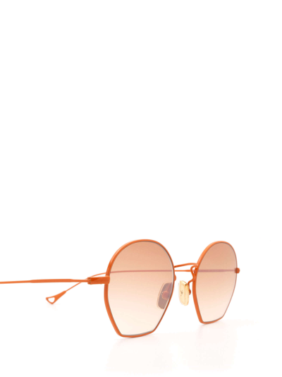 Shop Eyepetizer Triomphe Orange Sunglasses