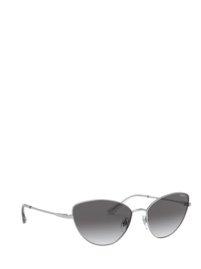 Shop Vogue Eyewear Vo4179s Silver Sunglasses