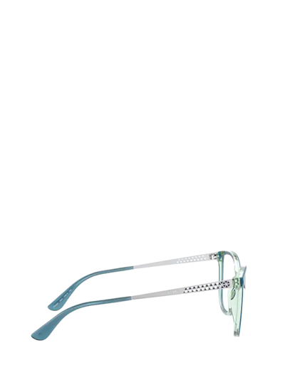 Shop Vogue Eyewear Vo5334 Blue Transparent / Light Blue Glasses