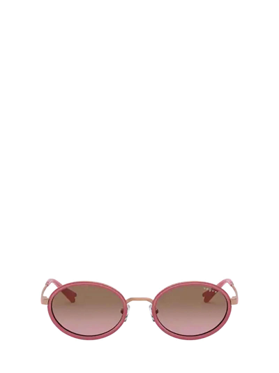 Shop Vogue Eyewear Vo4167s Rose Gold Sunglasses