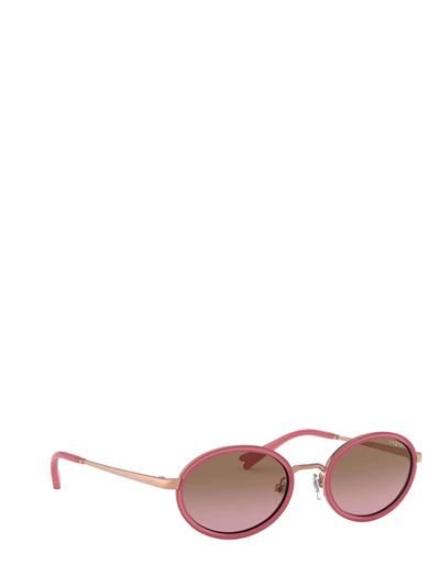 Shop Vogue Eyewear Vo4167s Rose Gold Sunglasses