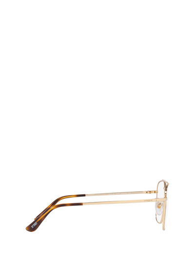 Shop Vogue Eyewear Vo4140 Top Havana / Pale Gold Glasses