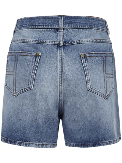 Shop Tom Ford Shorts In Blue