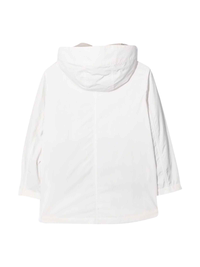 Shop Brunello Cucinelli White Jacket Teen Unisex In Bianco
