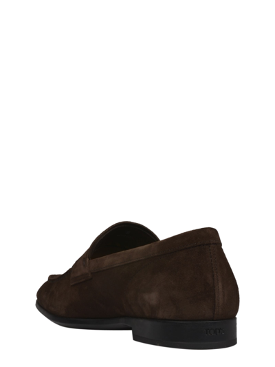 Shop Tod's Loafer In Moro