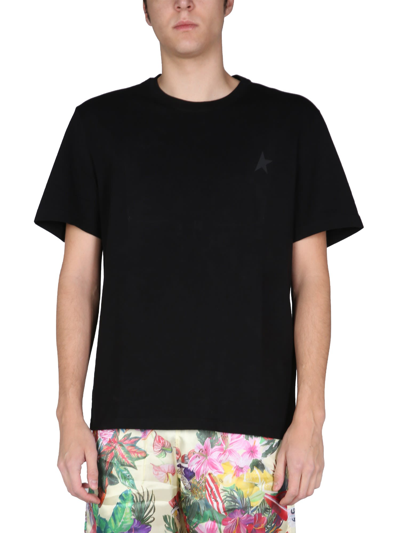 Shop Golden Goose Small Star T-shirt In 90100