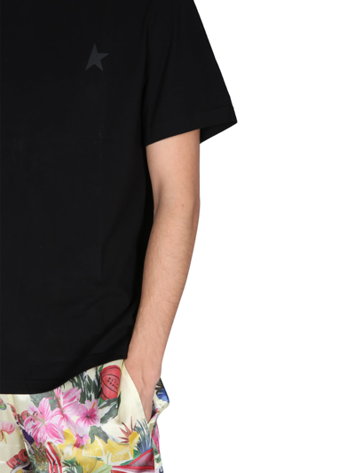 Shop Golden Goose Small Star T-shirt In 90100