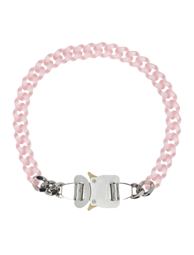 Shop Alyx Nylon And Metal Chain Necklace In Pink