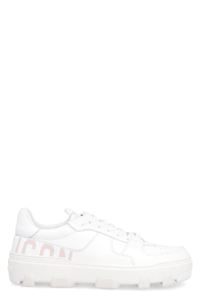 Shop Dsquared2 Icon Basket Low-top Sneakers In White