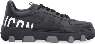 Shop Dsquared2 Icon Basket Low-top Sneakers In Black