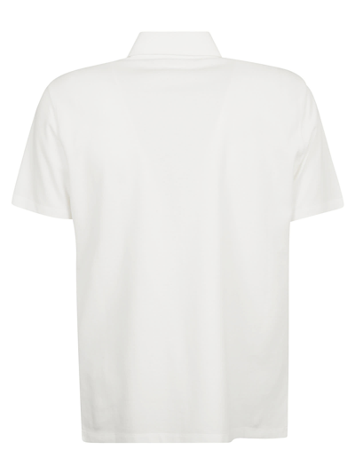 Shop Brunello Cucinelli Short-sleeve Polo Shirt In Bianco