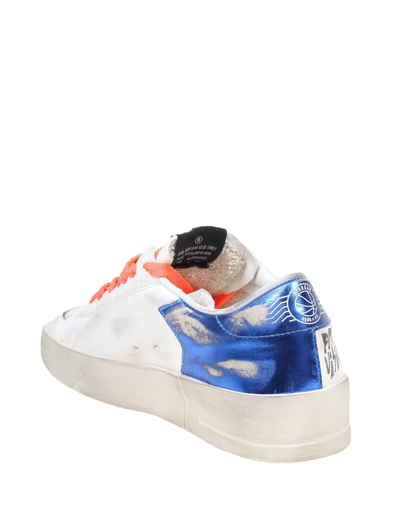 Shop Golden Goose Stardan Sneakers In Nappa In White