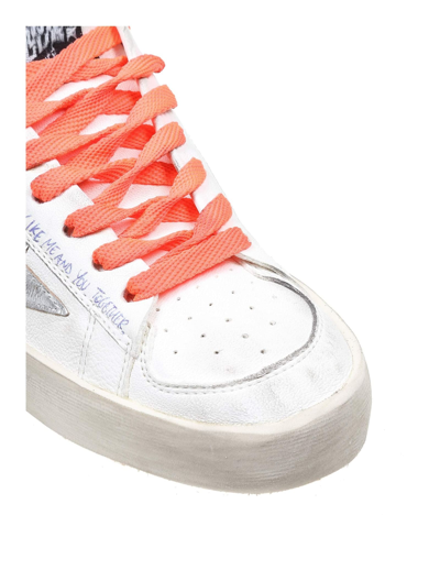 Shop Golden Goose Stardan Sneakers In Nappa In White