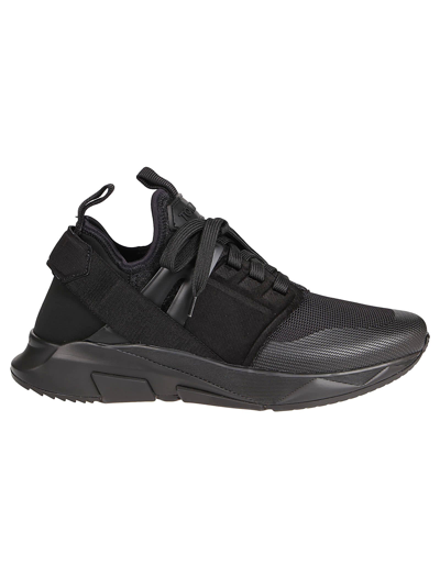 Shop Tom Ford Sneakers Low Top Jago In Full Black