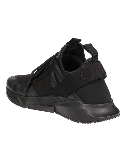 Shop Tom Ford Sneakers Low Top Jago In Full Black