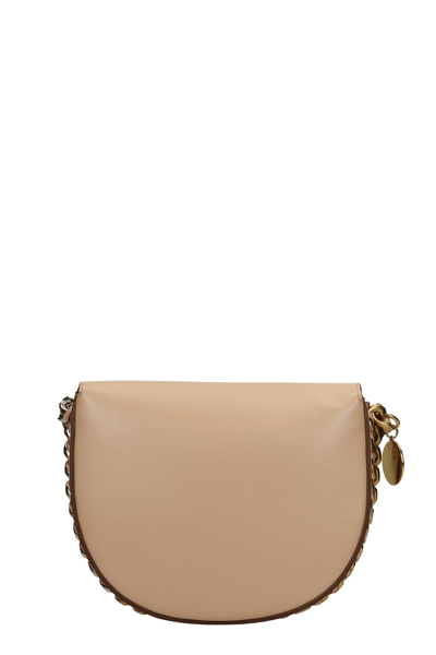 Shop Stella Mccartney Shoulder Bag In Rose-pink Polyester In Rosa