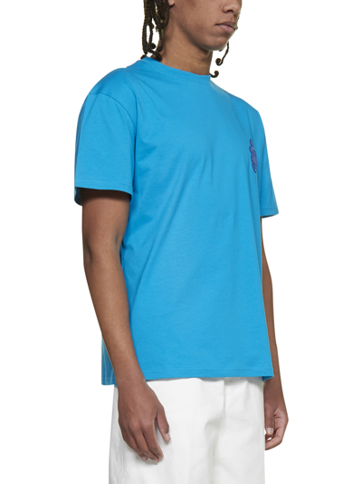 Shop Jw Anderson T-shirt In Blu
