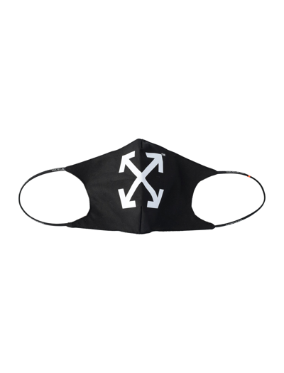 Shop Off-white Arrow Simple Mask In Black