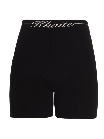 Shop Khaite Bryan Cycle Shorts In Black