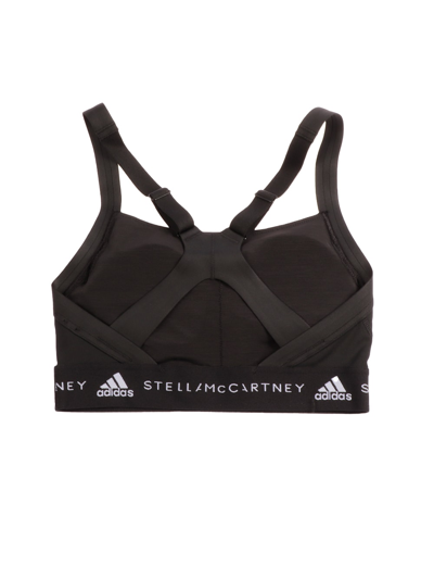 Shop Adidas By Stella Mccartney Trp Bra In Black