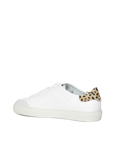 Shop Axel Arigato Sneakers In White Leopard Cremino