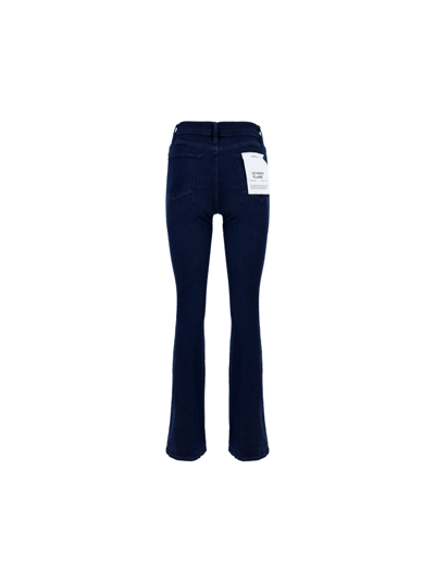 Shop Frame Le High Flare Jeans In Paton