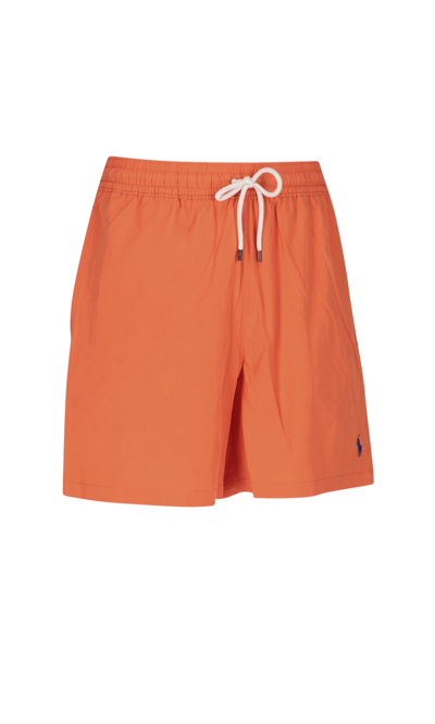 Shop Polo Ralph Lauren Swimwear In Sailing Orange