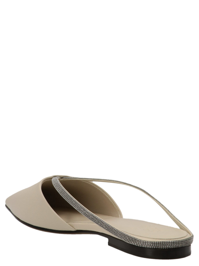 Shop Brunello Cucinelli Monile Shoes In Whipe