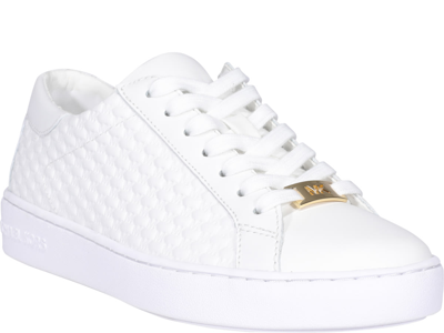 Shop Michael Michael Kors Colby Sneakers In White
