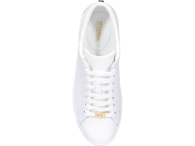 Shop Michael Michael Kors Colby Sneakers In White