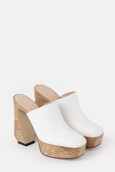 Shop Si Rossi Sabot-85 Sandals In White