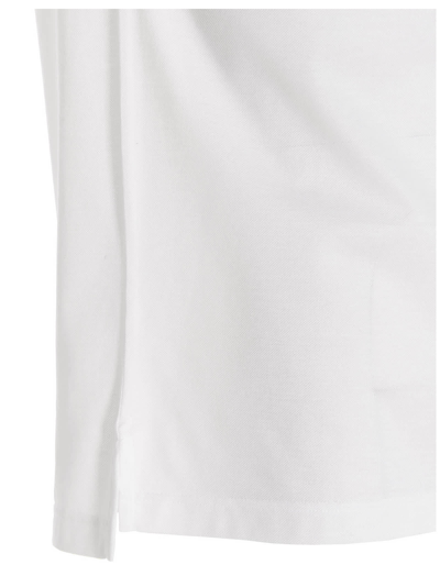 Shop Versace Medusa Piqué Polo Shirt In White