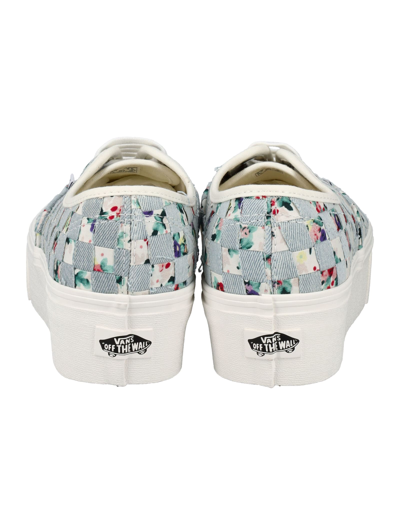 Vans Authentic Stackform Platform Sneakers In Light Blu