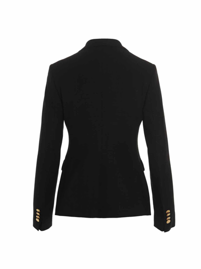 Shop Tagliatore Alicya Blazer Jacket In Black