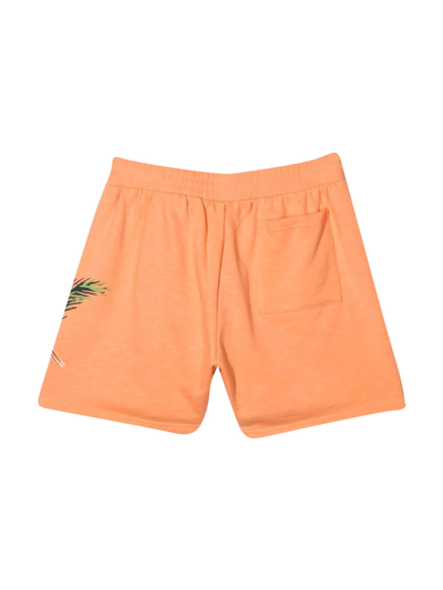 Shop Kenzo Orange Shorts Teen Girl In Arancio