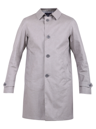 Shop Herno Laminar Single-breasted Jacket In Grey