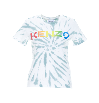 Shop Kenzo Logo T-shirt In Menthe