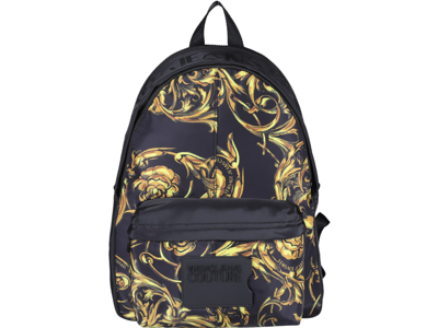 Shop Versace Jeans Couture Barocco Print Backpack