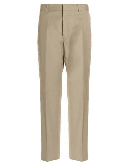 Jil Sander Alem Trousers In Beige | ModeSens