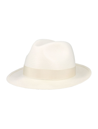 Shop Borsalino Monica Panama Fine Hat In White