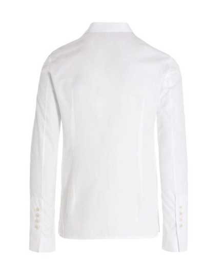 Shop Sapio Cotton Shirt In White