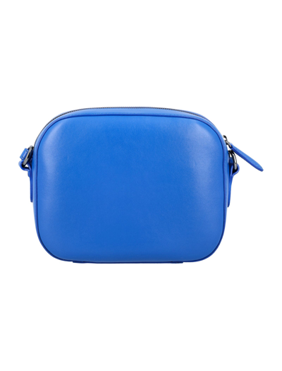 Shop Stella Mccartney Small Camera Bag In Blue