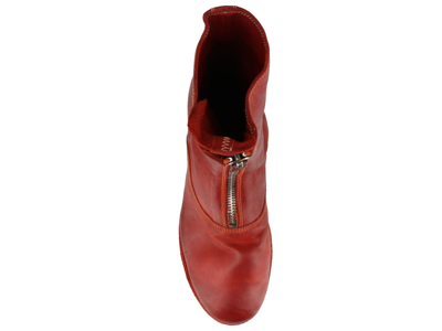 Shop Guidi 310 Booties In Red