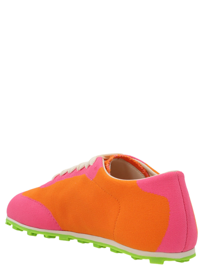 Shop Marni Color Block Sneakers In Multicolor