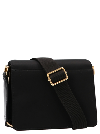 Shop Marni Trunk Light Mini Crossbody Bag In Black