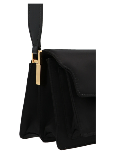 Shop Marni Trunk Light Mini Crossbody Bag In Black