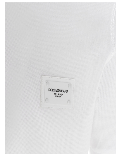 Shop Dolce & Gabbana Essential Polo Shirt In White